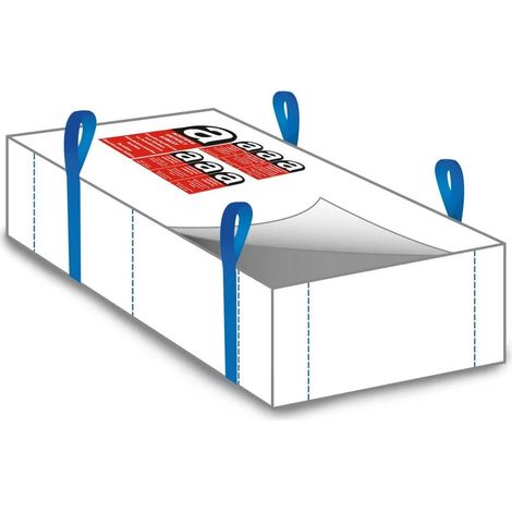PLATTEN BAG für Asbest 260 x 125 x 30 cm Tragkraft 1000 kg 1 5 stück