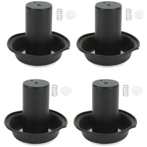Kit de 4 membranes à dépression pour piston de carburateur, remplacement pour Vmax 1200 VMX1200 1985‑2007 (1/5)