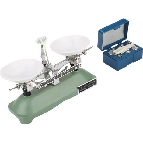 Balançoire de Laboratoire Mécanique 200g/0.2g avec Poids, Outil d'Enseignement de Chimie et Physique (1/5)