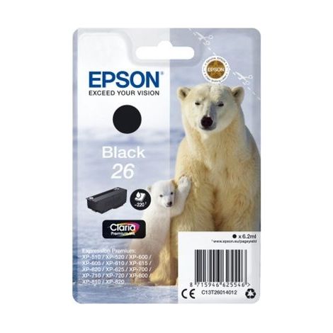 Epson Polar bear Cartuccia Nero C13T26014022 (1/5)