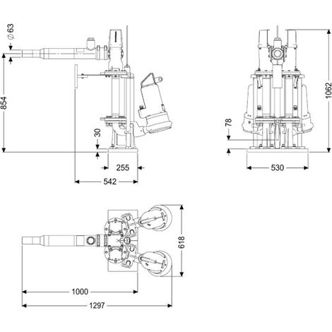 KESSEL 8744014 Groupe de pompage Aquapump Retrofit