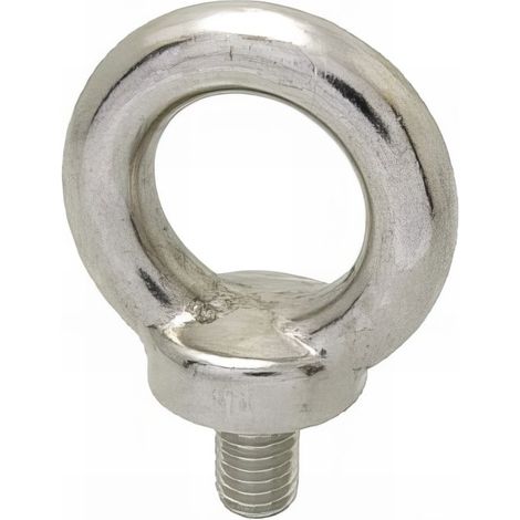 10 Anneaux Levage Male DIN580 zingués D16 mm - Diamètre 14 mm mm