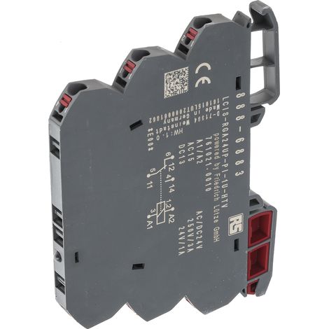 RS PRO Relais sans accrochage 1 RT, bobine 24V c.a. / V c.c. Rail DIN ( Prix pour Paquet de 5 )