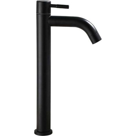 Rubinetto per bagno - Rubinetto per bagno - solo acqua fredda, nero -Crezuo