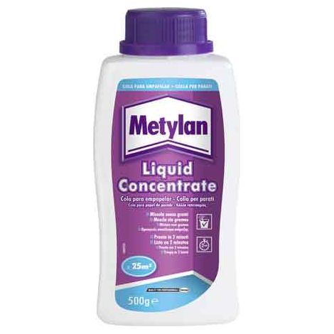 COLLA PER PARATI 'LIQUIDO CONCENTRATO' 500 gr - METYLAN