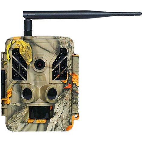 4K-Wildkamera mit WLAN-App, 0,2 Sekunden Auslösezeit, Infrarotreichweite 30 m