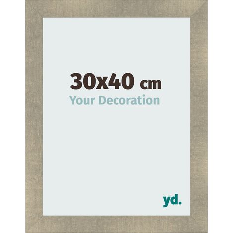 yd. - Cadre photo 30x40 - Or Antique - MDF - Pisa (1/5)