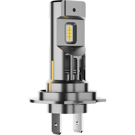 Ampoule LED H7 55 W 15 000 lm. lampe de remplacement halogène. mini design 1:1. aucun adaptateur requis. paquet de 2 (1/4)