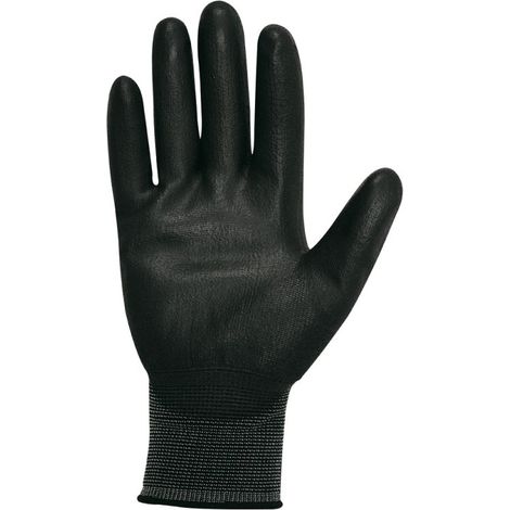 Guante nilon recubierto poliuretano eco-pu talla 11 negro (1/4)