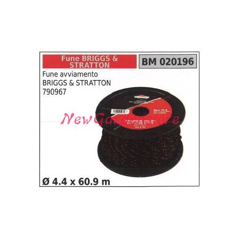 Briggs&stratton Starterseil 790967 Ø  4,4 x 60,9m 020196