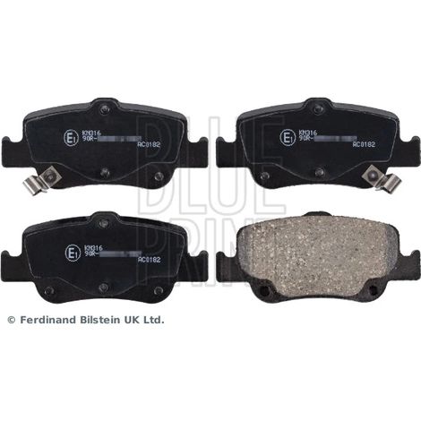 Kit de plaquettes de frein, frein à disque Blue Print ADT342173 TOYOTA