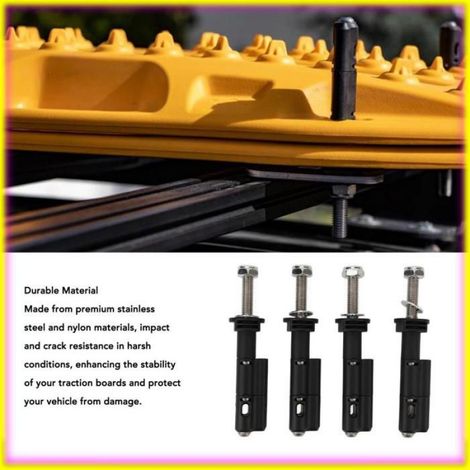 keenso Jeu de broches de montage pour panneau de traction Traction Board Mounting moto remorque Sans verrouillage par mot de passe (1/5)