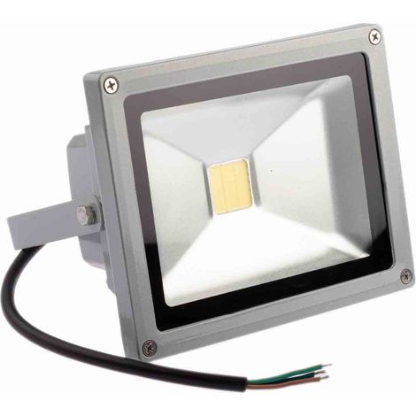 Projecteur RS PRO, 20 W, IP65, 1 700 1 900 lm, 4000 4500K, 1 LED ( Prix pour 1 ) (1/4)