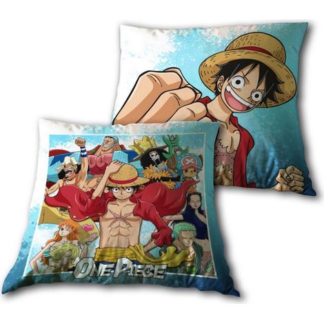 Coussin 40x40 cm  One Piece Luffy et son équipage