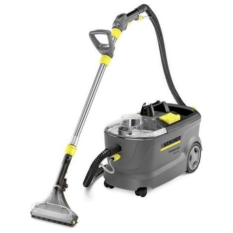 Kärcher Waschsauger Puzzi 10/1 – 1 Bar Sprühdruck – 1250 W Leistung – für Teppich- und Polsterreinigung – ergonomischer Zweihandgriff