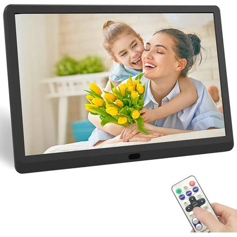 Cadre Photo Numerique - 10 Pouces - Ecran IPS 1920x1080 - Touchscreen - Wifi - Rotation Automatique - Pour Photos Et Videos - 1 Unite (1/5)