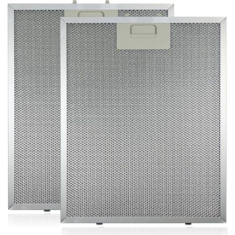 filtres métalliques pour hotte de cuisine - 320 x 260 mm - Filtre universel en aluminium à 5 couches pour hotte de cuisine - Filtre à graisse (1/5)