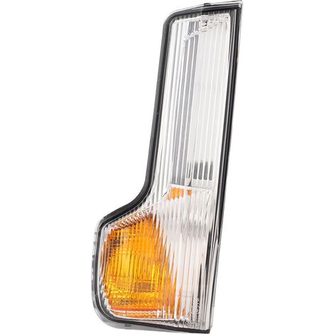 Lente del intermitente del retrovisor lateral (material ABS/PC, lado izquierdo) para modelos Iveco Daily de 2015 en adelante. (1/2)