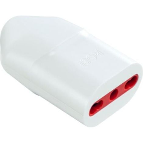 Presa bipasso 10A/16A 2P+T, bianco, serie Emilia Specialist - Rosi RS9705B