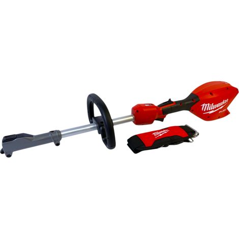 Milwaukee M18 Fuel FOPH2-0 18V Brushless Outdoor Powerhead con Quik-Lok Gen 2, solo corpo, rosso (1/4)