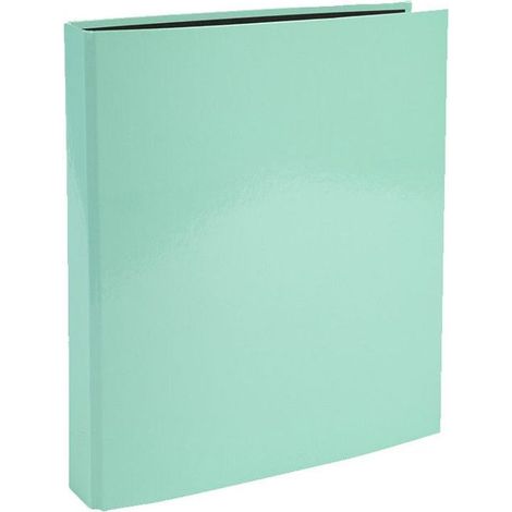Classeur - A4 - 4 anneaux - Vert pastel - Dos 40 mm - Aquarel - Exacompta (1/4)