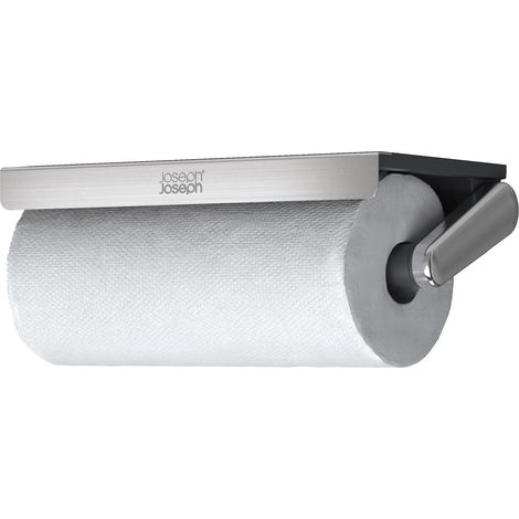 Porte-Rouleau sous-Armoire, Essuie Tout, Gain de Place, Bras à Tension, Facile à déchirer d'une Seule Main, Convient aux Rouleaux 140mm (1/5)