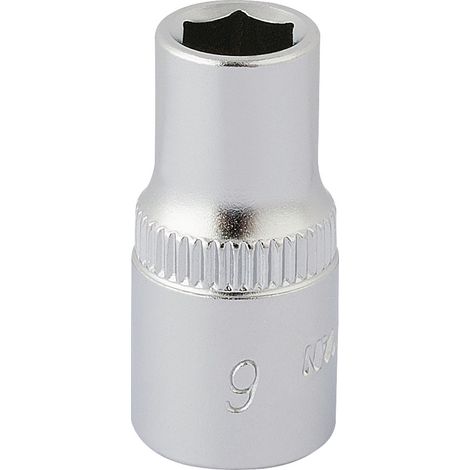 Draper 6mm Hex Socket for 1/4 Inch Drive – Metric Hexagon Socket, Model 11095 (1/5)