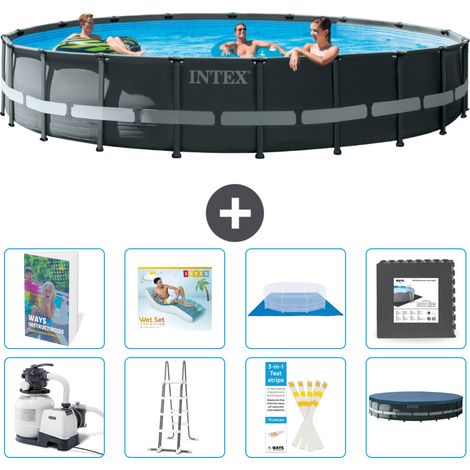 Ultra XTR Pool Rund - 610x122 cm - 9-teilig S533