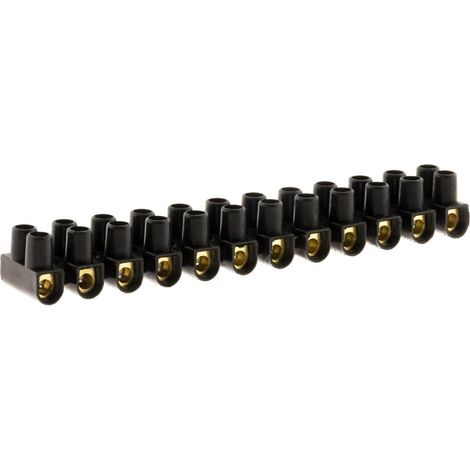 Pinzas de 6 mm² negras (1/5)