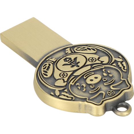 Clé USB 2.0 128GB en Métal Étanche pour PC, TV et Stockage de Données