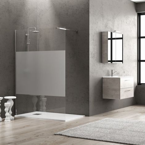 Box walkin 90cm vetro serigrafato altezza 185cm KW1000S kamalu