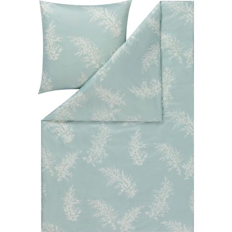 Set di biancheria da letto Estella 6611/520 Rosalina Mako in jersey interlock, 160x200 cm, 3 pezzi (1/2)