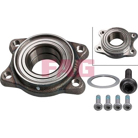 Kit de roulements de roue FAG 713 6104 30 AUDI 4D0407625D 4D0407625H 8D0498625C