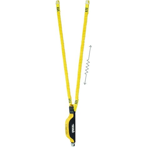 Longe antichute Y (double) ABSORBICA-Y - 1.5 m - PETZL (1/2)