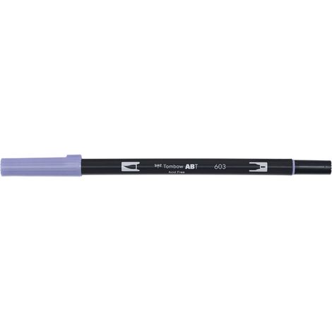 ROTULADOR DOBLE PUNTA PINCEL DUAL BRUSH 603 PERIWINKLE