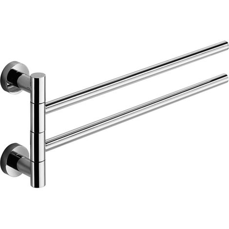 Lineabeta - Porte-serviettes double articulation Baketo en laiton (1/2)