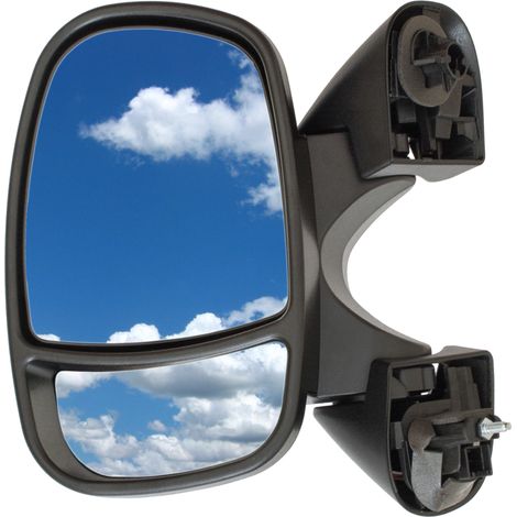 Opel Vivaro I 2001- Retrovisor exterior el茅ctrico calefactable negro izquierdo