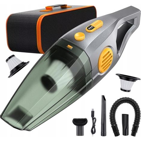 POTENTE ASPIRADORA INALÁMBRICA PARA COCHE, 120 W, 9,5 kPa