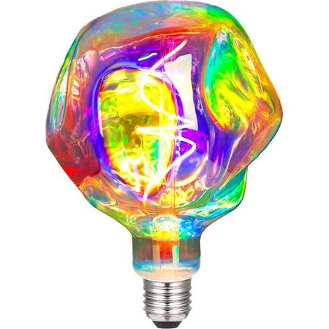 lampadina led decorativa "alien" rainbow 210 lm, e27 (1/2)
