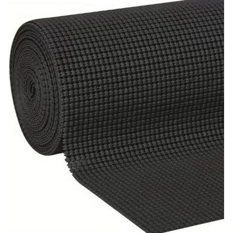 1 pièce Revêtement antidérapant, 30 cm x 6 m, noir, pour tiroir et placard (1/5)