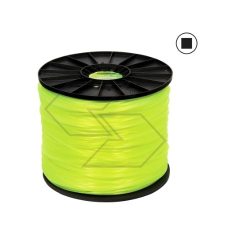 Bobina 10 Kg filo per decespugliatore STRONG sezione quadra Ø 4.0 mm