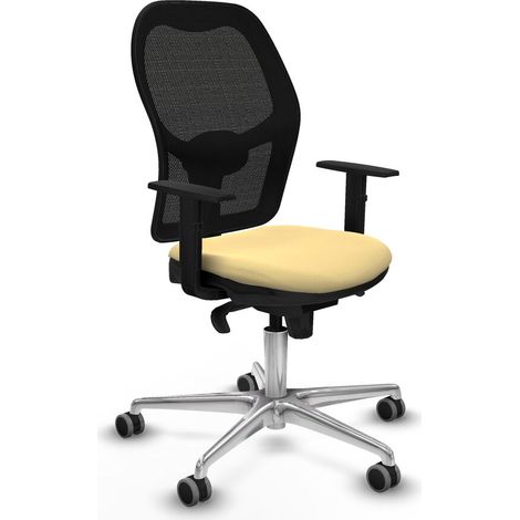 Sedia da Ufficio Piqueras y Crespo 1D086G0 Crema (1/5)