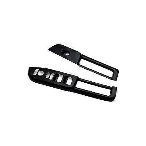 Fensterheberknopf-Abdeckung für Türarmlehne für N-BOX JF5 JF6 2023, Hochglanzschwarz