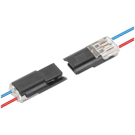 2-poliger elektrischer Steckverbinder für LED-Kabel, unterbrechungsfreie Verbindung für den Einsatz im Automobilbereich (1/5)