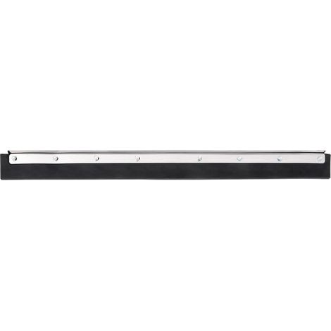 5 raclettes de sol, 55cm, acier/caoutchouc, lame de rechange (1/5)