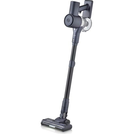 Aspirateur Balai Multifonction sans Sac 22,2V sans Fil, 40 Min. d'autonomie, Brosse rotative, Aspirateur Puissant avec éclairage LED, Noir/Bleu, HV 7194 (1/5)