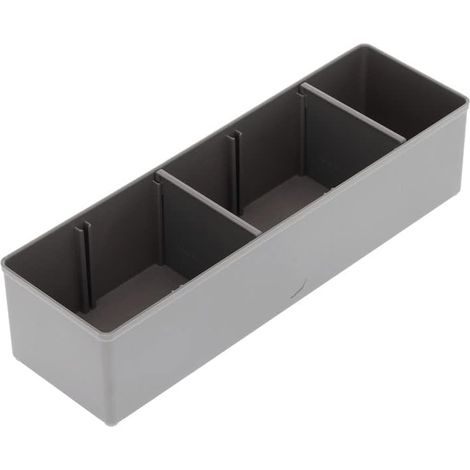 Boîte i3, Pour i-BOXX 72 n° 1101 L, Rangement pour petites pièces, Avec 2 plaques de séparation, 260 x 63 x 78 mm, E-1101 BT (1/5)