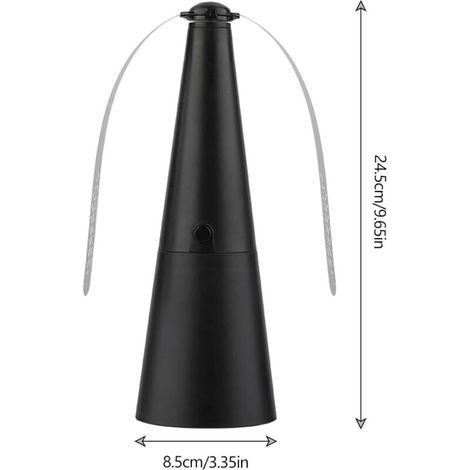 Bardusch - 3Pcs Table Fly Fans,Portable USB Rechargeable Table Silent Mosquito Repellent Fan,Répulsif à Mouches et Moustiques, Extérieur et Intérieur (1/4)