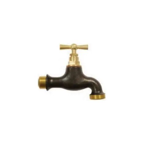 Zweifarbiger, mattschwarzer Wasserhahn Boutté