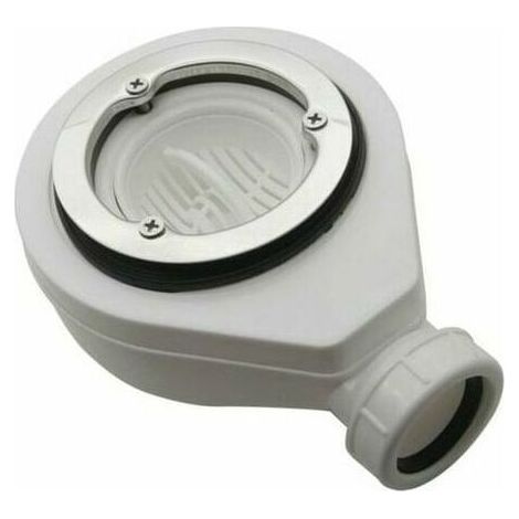 Bonde horizontale sans capot 90 DONA pour receveurs de douche,Plomberie chauffage Évacuation des eaux usées Vidage douche Siphon de douche (1/4)
